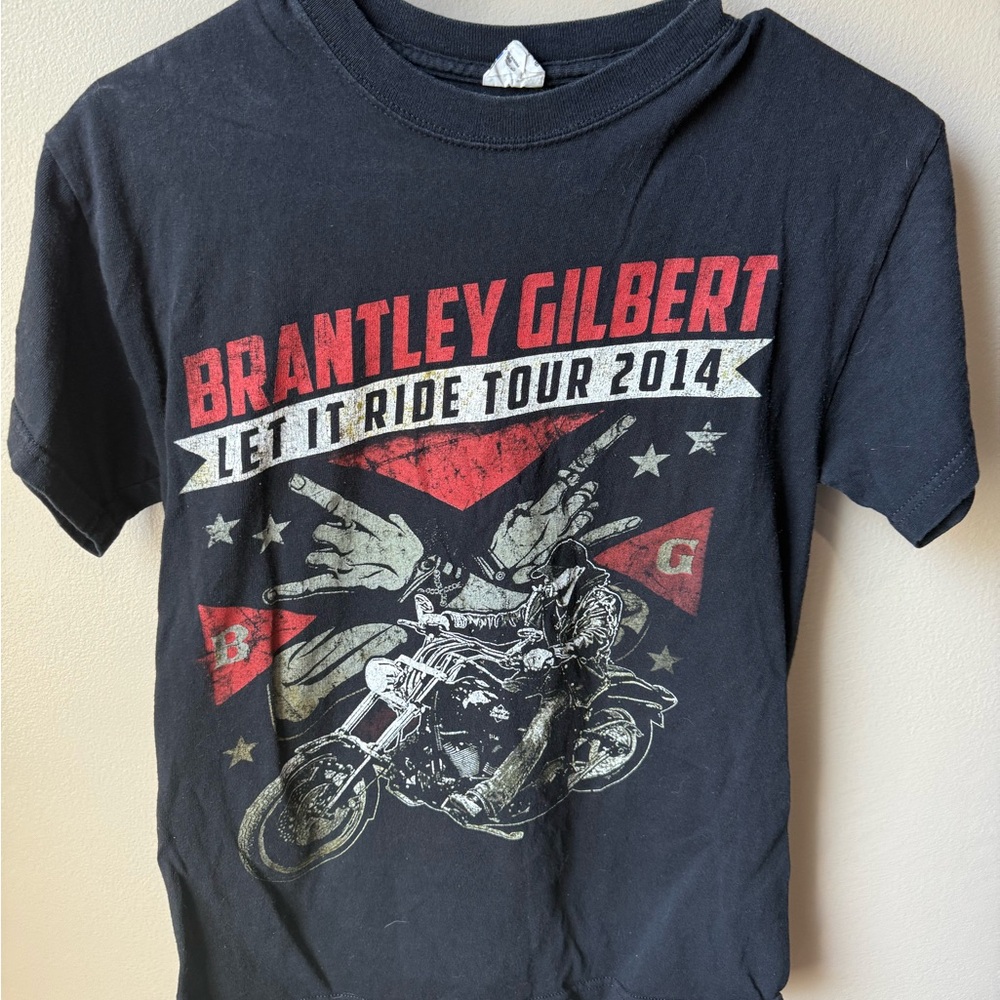 Brantley Gilbert Kids Black Graphic T-Shirt